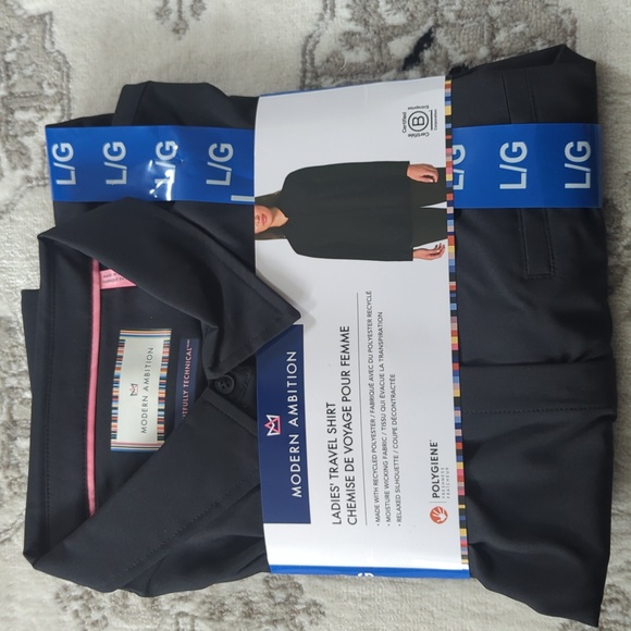 L: Modern ambition ladies travel shirt - Picture 2 of 6